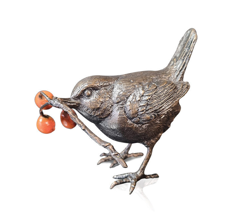 Wren With Berries