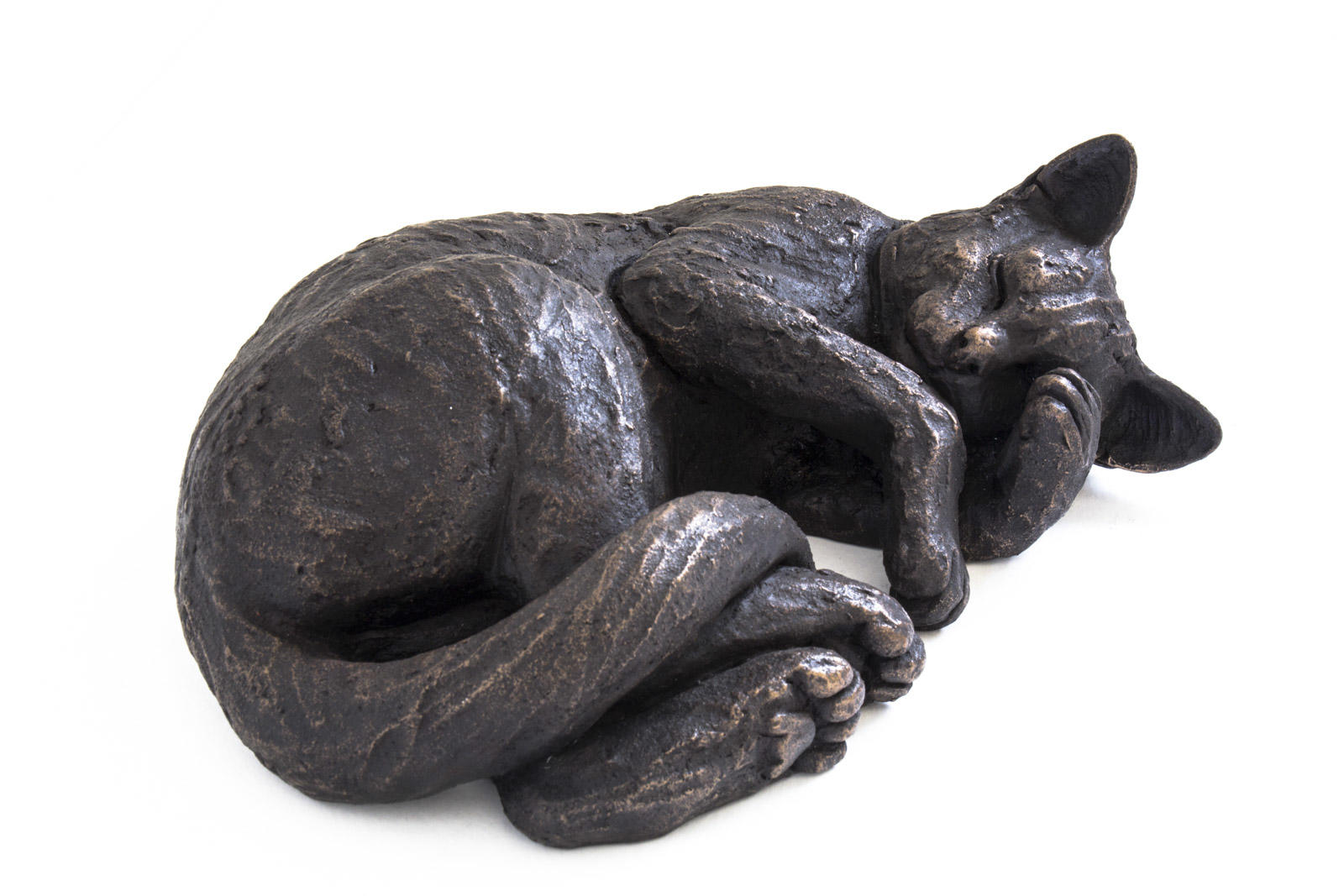 Merlin, Lifesize Curled Cat Sleeping