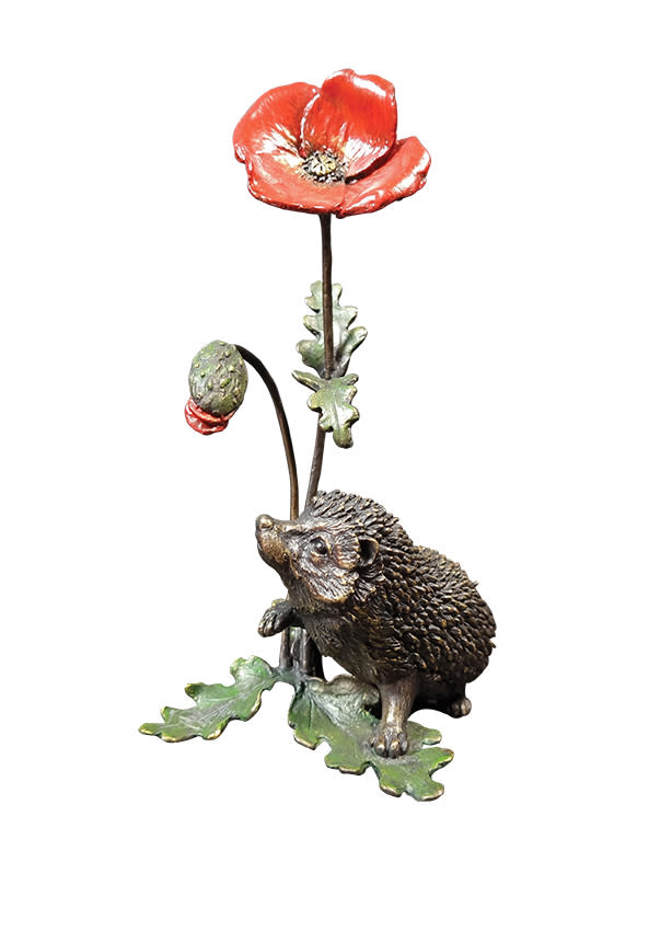Hedgehog with Poppy